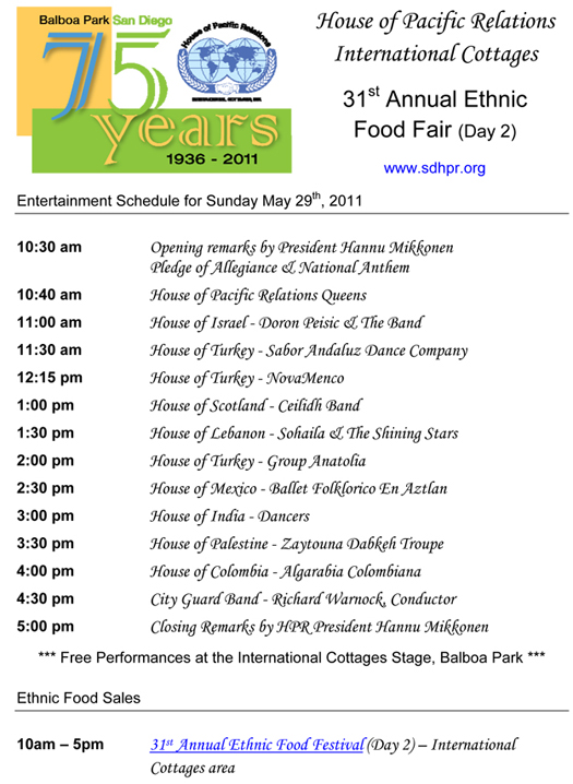 HPR Ethnic Food Fair